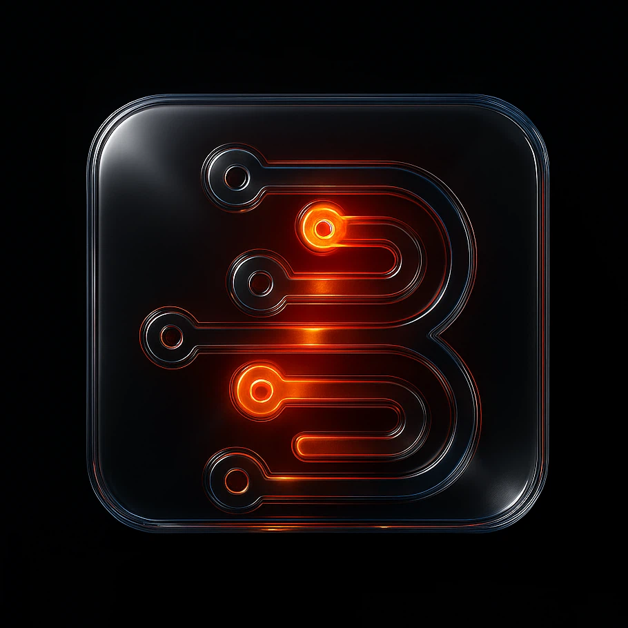 Glassy Bfloo Logo